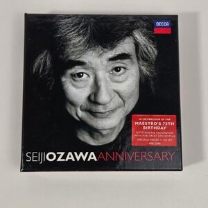 Seiji Ozawa - Anniversary 75th Birthday 11 CD Box Set Decca Like New Classical